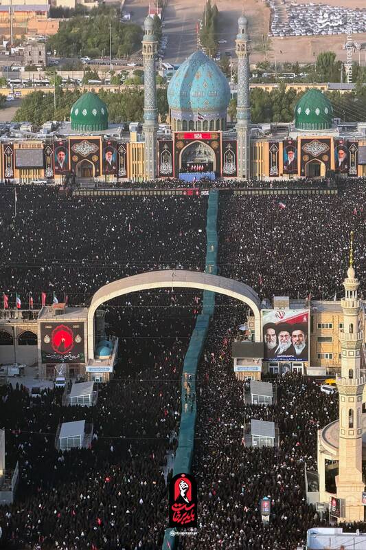 تشییع امام شهید